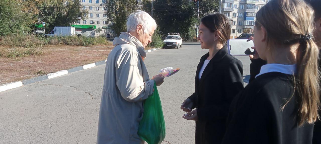 Акция «Благодарное поколение» 7в класс.