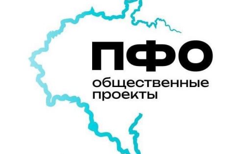 Информационные плакаты об общественных проектах Приволжского федерального округа.