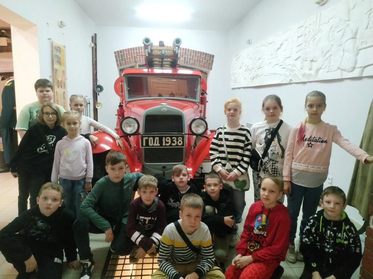 В музее «Пожарная охрана Симбирска-Ульяновска».