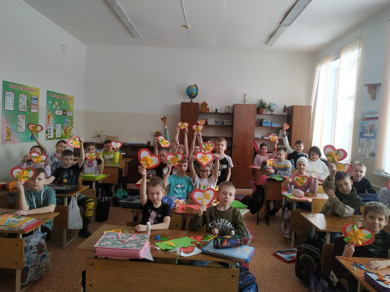 Наш веселый дружный класс.